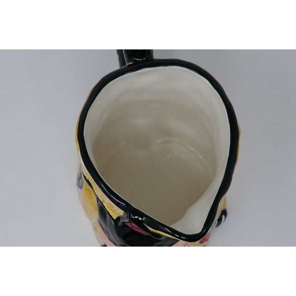 CBK LTD 2002 Ceramic Cat Figural Butterfly Polka Dots Pitcher - Picture 8 of 13